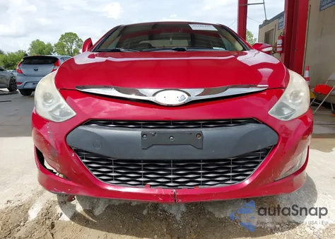 2012 Hyundai Sonata Hybrid z USA, uszkodzony, nr VIN KMHEC4A47CA034582